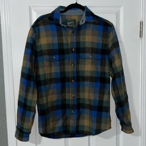 Woolrich Thick Flannel Shirt Jacket